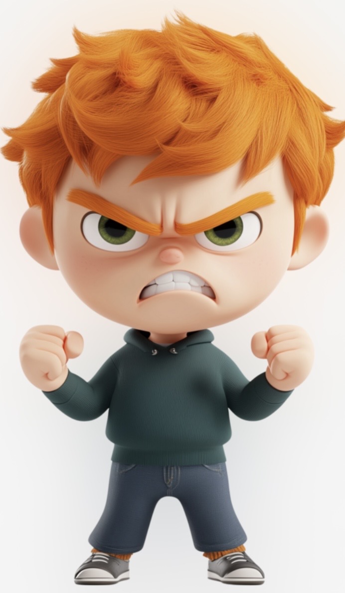 Third ginger-haired cartoon character chosen for Benjamin